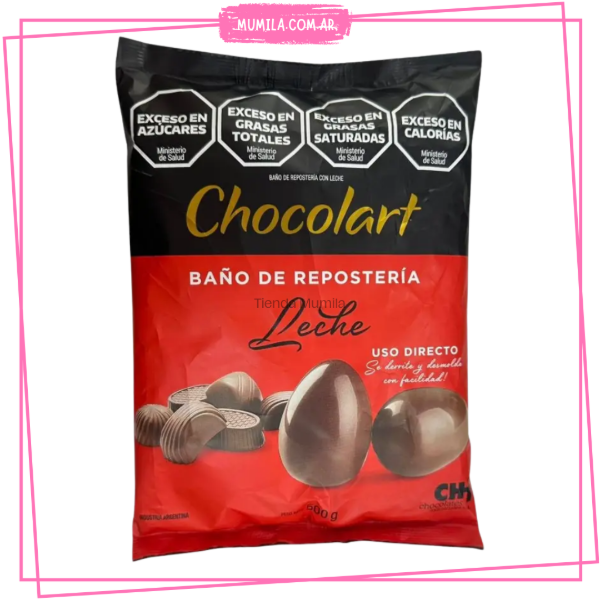 Producto - Chocolate con leche Chocolart x500gr