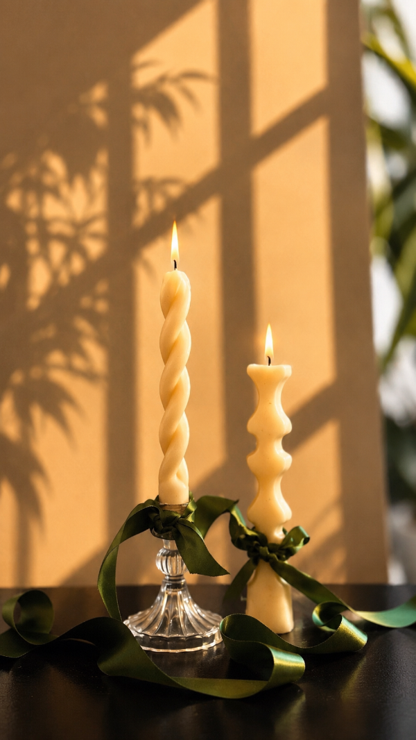 Producto - Set x 2 velas para candelabros