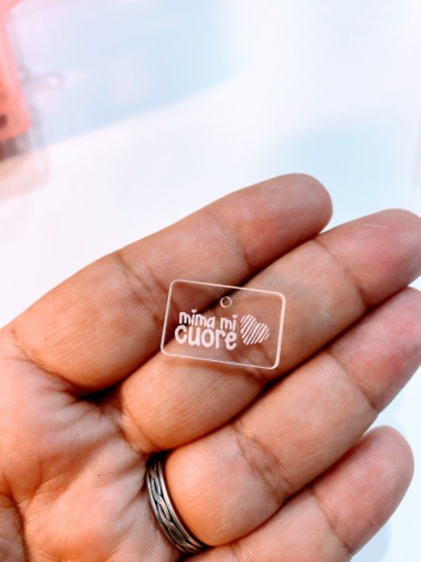 Producto - Dije rectangular 2x1,5cm