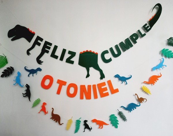 Producto - Guirnaldas de Dino (x 3 Guirnaldas)