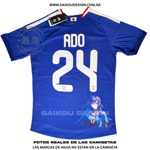 Producto - Camiseta Japon Titular FIFA Azul 2026 x ADO - Importada - EDICION ESPECIAL