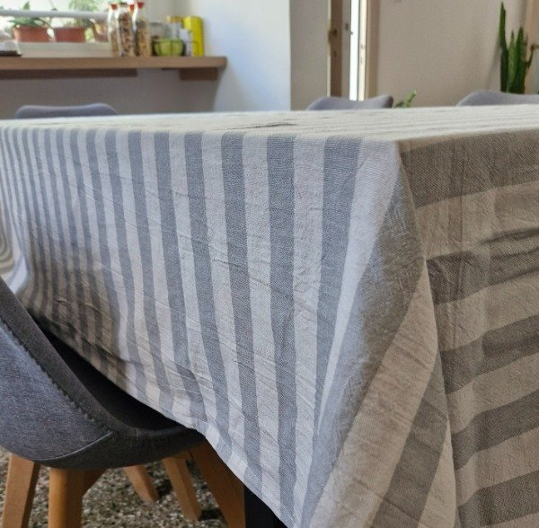 Producto - Mantel Cala Gris 2,50x1,40 - 2