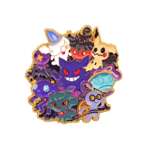 Producto - Pin Pokémon - Gengar Set Violeta