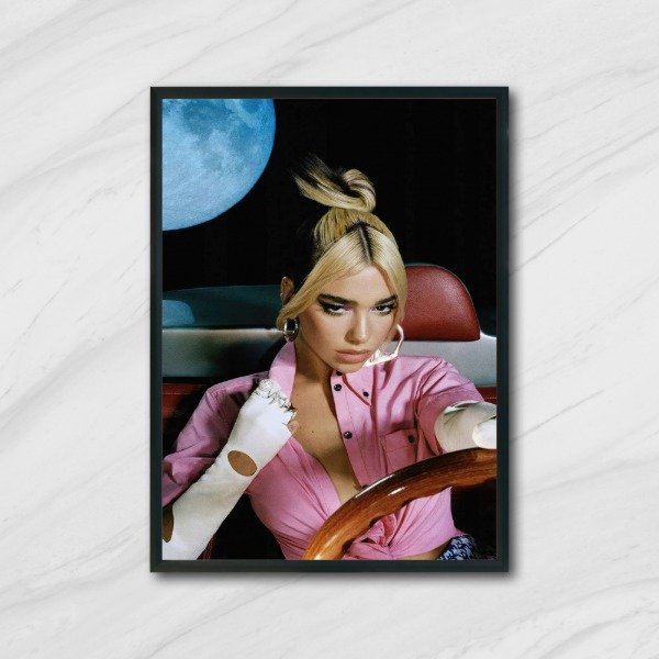 Producto - Cuadro decorativo música Dua Lipa