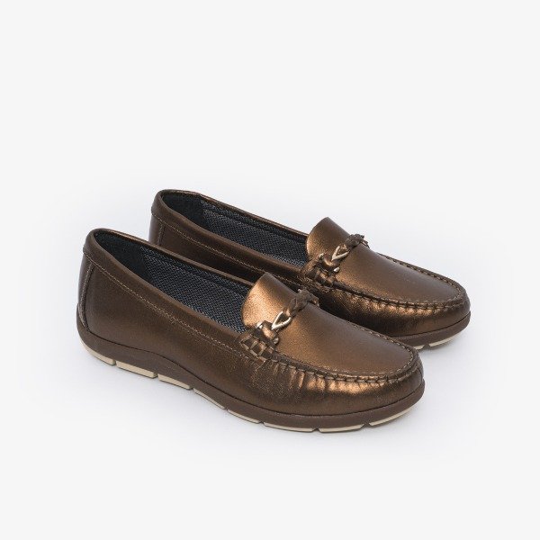 Producto - Mocasin Cavatini Angy bronce