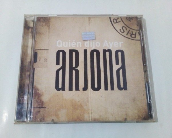 Producto - Quién dijo ayer - Ricardo Arjona - Sony 2007