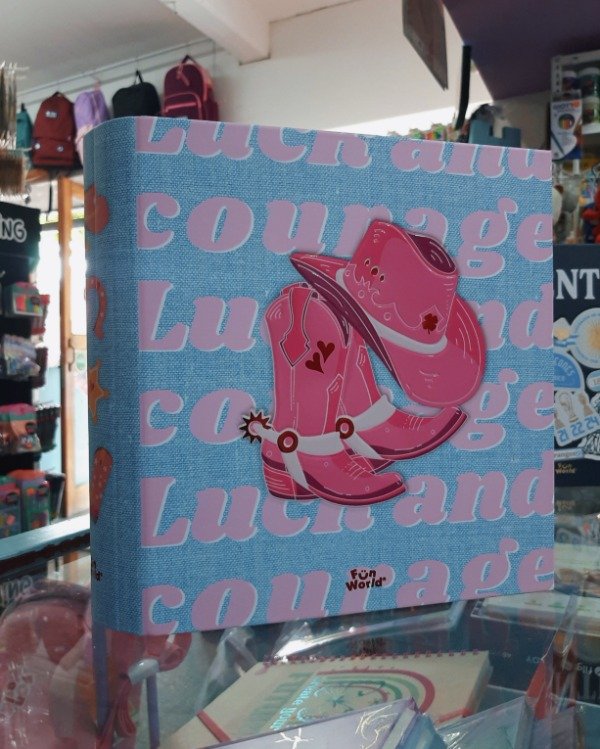 Producto - Carpeta escolar 3x40 Luck and courage FW n3