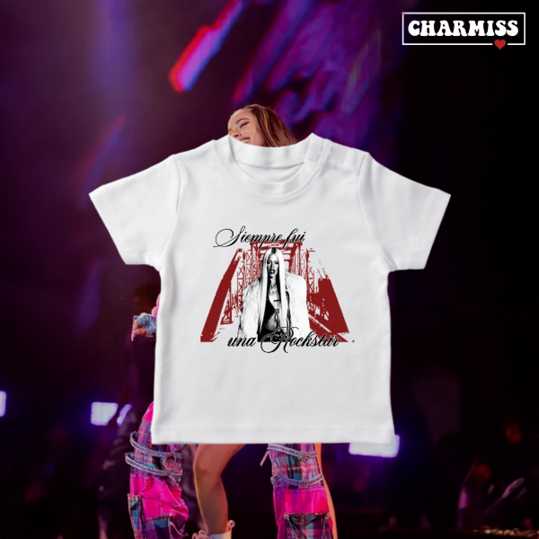 Baby tee siempre fui una rockstar