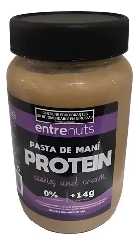 Producto - Pasta De Mani Protein 370g - Entrenuts