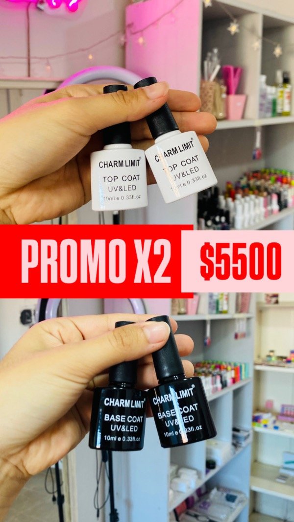Producto - PROMO BASE + TOP COAT CHARM