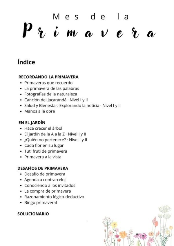 Producto - Mes de la Primavera - 1