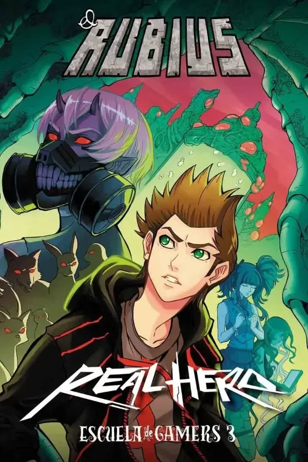 Producto - Libro Real Hero - Escuela De Gamers 3 - El Rubius