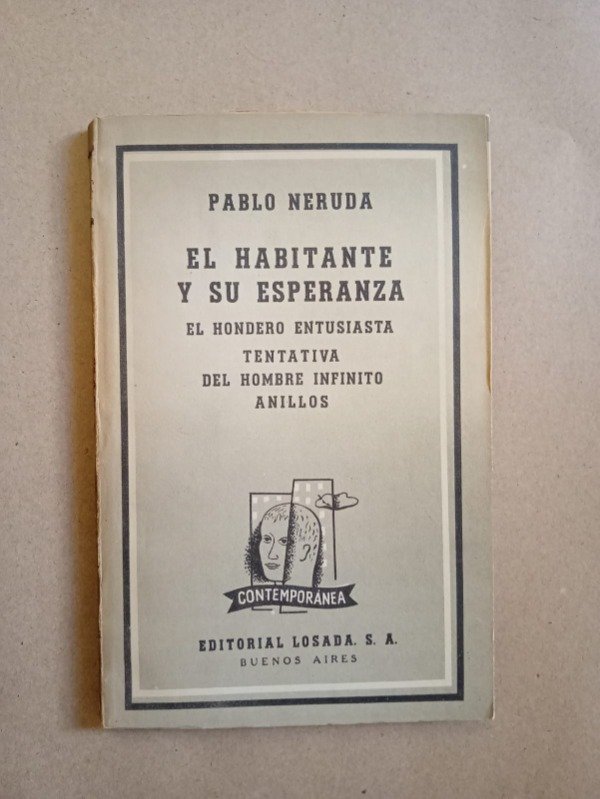 Producto - El habitante y su esperanza - Neruda - Losada 1957
