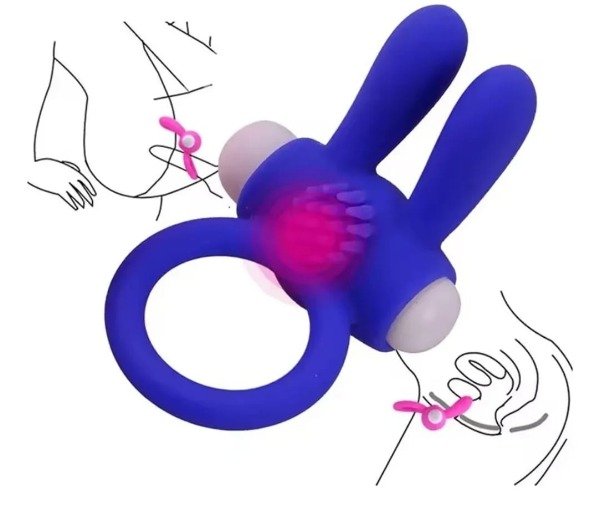 Producto - ANILLO PENEANO VIBRADOR CONEJITO - 2