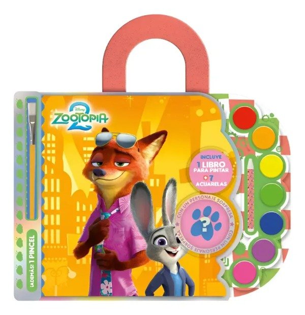 Producto - SET DE ACUARELAS ZOOTOPIA 2