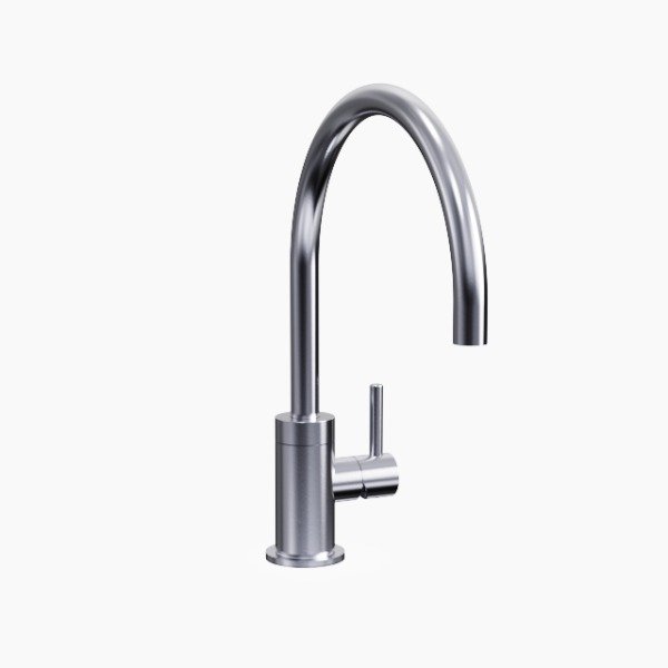 Producto - HIDROMET COCINA MONOC. MINI CUCINA CURVO CROMO-02070CRCR - 0