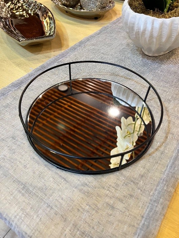 Producto - Bandeja espejada 23x23cm