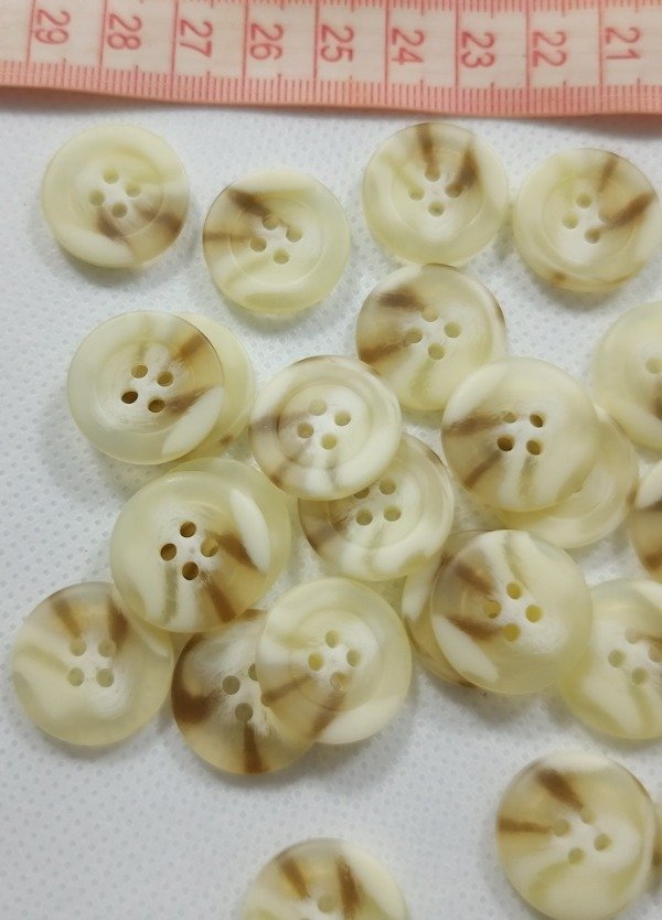 Producto - Botones 20 mm beige