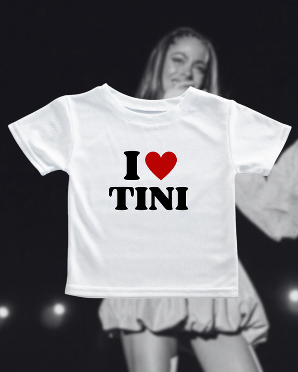 Producto - I love Tini- Baby tee