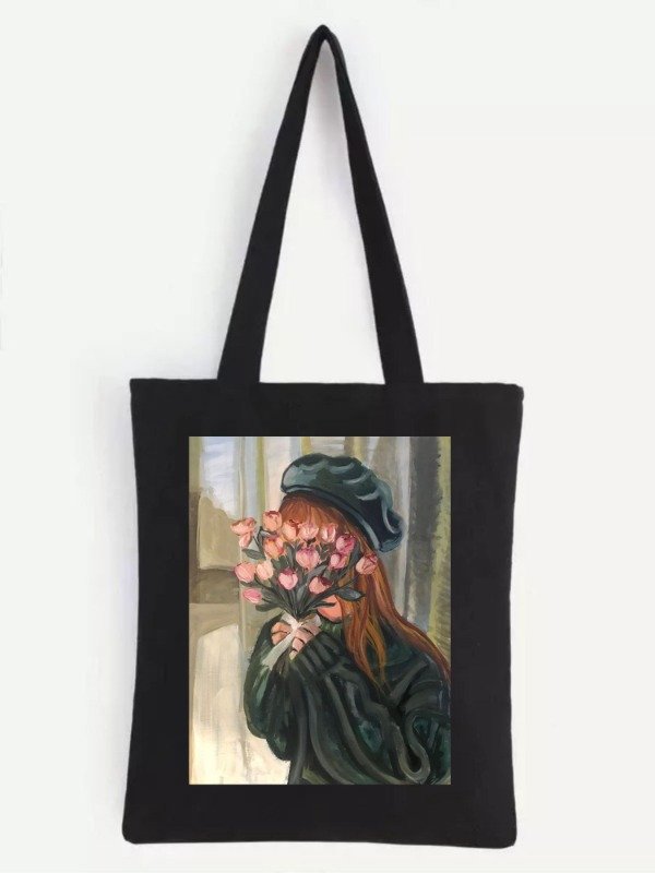 Producto - Tote bag boina verde