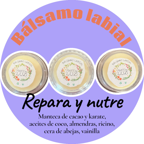 Producto - BALSAMO LABIAL CACAO Y VAINILLA -envase potecito - - 1