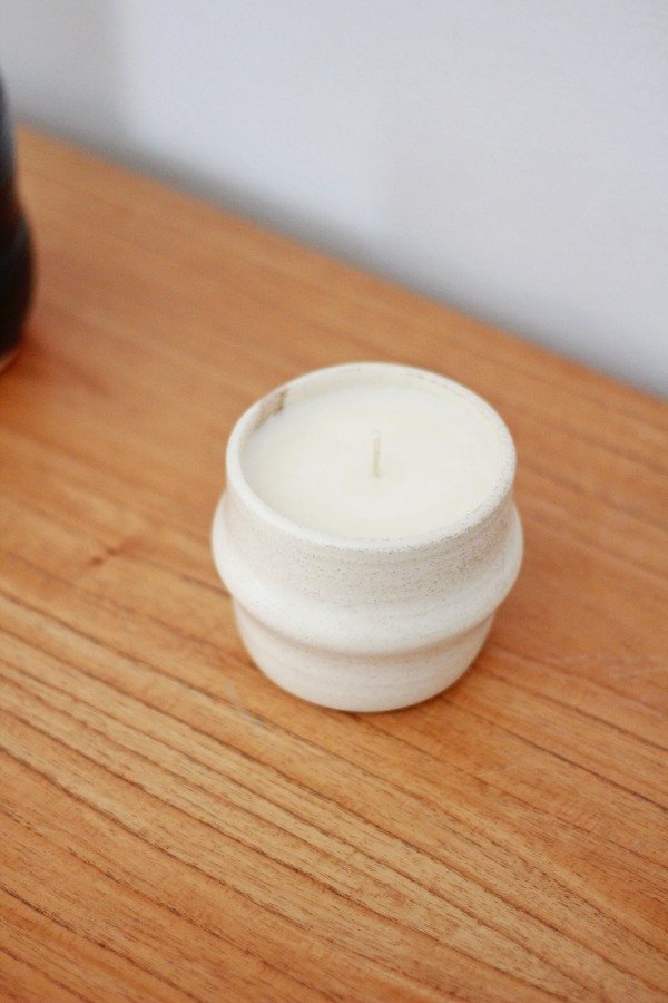 Producto - Vela Tótem - natural jaspeado - - 5
