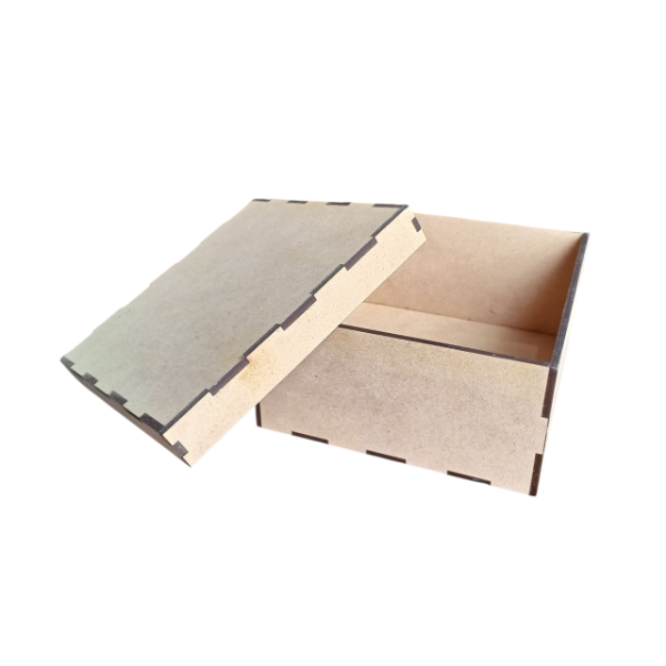 Producto - CAJA LISA CON TAPA 15 x 15 cm