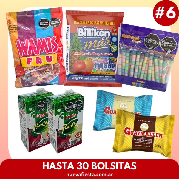 Producto - COMBO DE GOLOSINAS #6