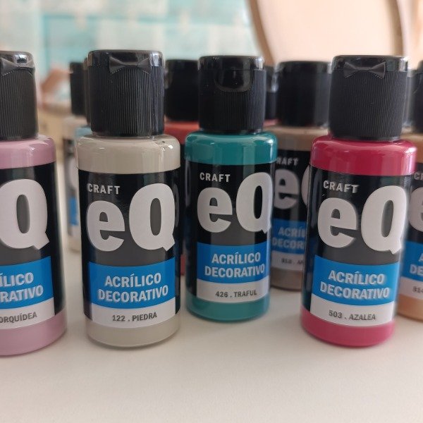 Producto - Colección Colores en Tendencia - nuevos Colores Acrílicos EQ - 0