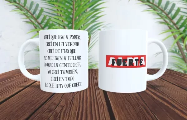 Producto - Taza - almafuerte frase 4