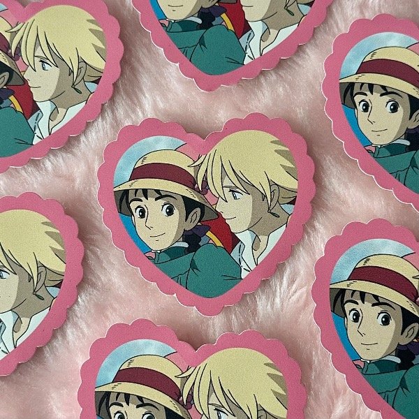Producto - Sticker Howl y Sophie