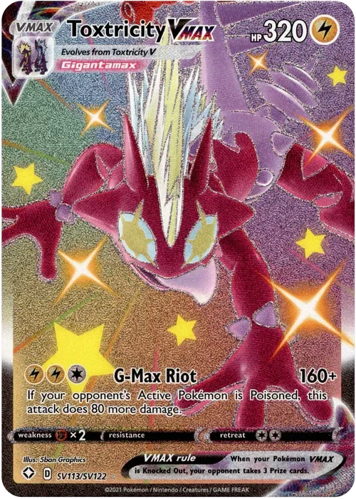 Producto - Toxtricity VMAX - SV113/SV122 - Shining Fates - Holo