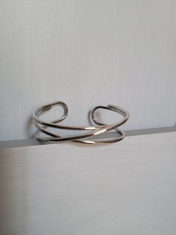 Producto - Brazalete Roma Plateado