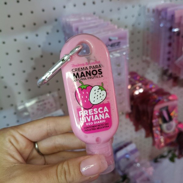 Producto - Crema para manos frutilla