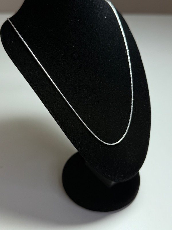 Producto - Cadena plata lisa brillosa - 2