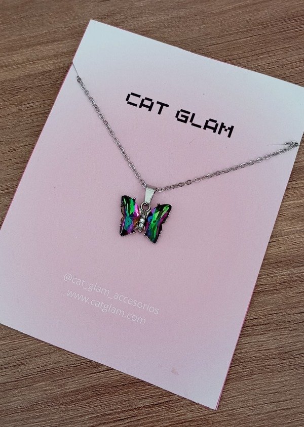 Producto - Collar con dije de mariposa