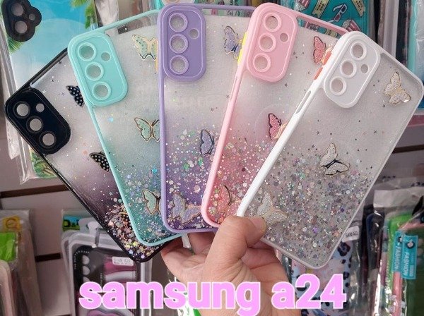 Producto - Fundas mariposas. Samsung a24