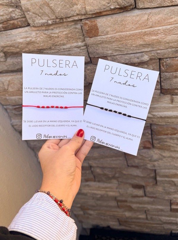 Producto - PULSERA 7 NUDOS MODELO SIENA
