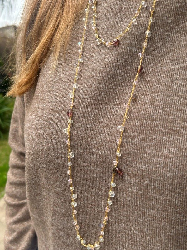 Producto - Collar 1000 vueltas -cristales