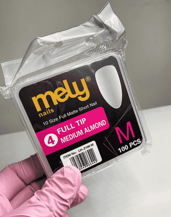 Producto - Tips soft gel Mely almendra x 100u