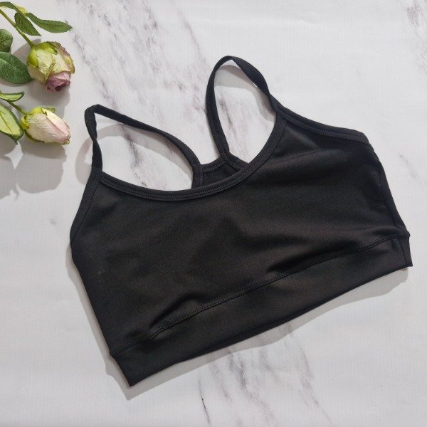 Producto - Top negro tirita - talle 1