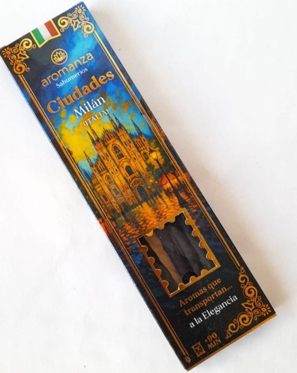 Producto - SAHUMERIO CIUDADES Varillas Minutos AROMANZA - 2