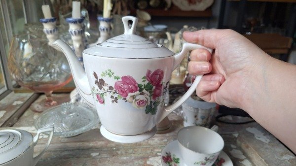 Producto - Juego de té porcelana oriental - 5