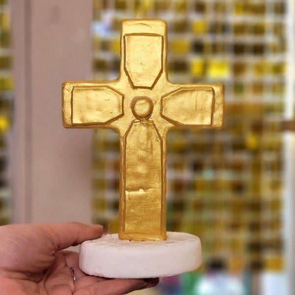 Producto - Decoración para torta en porcelana CRUZ