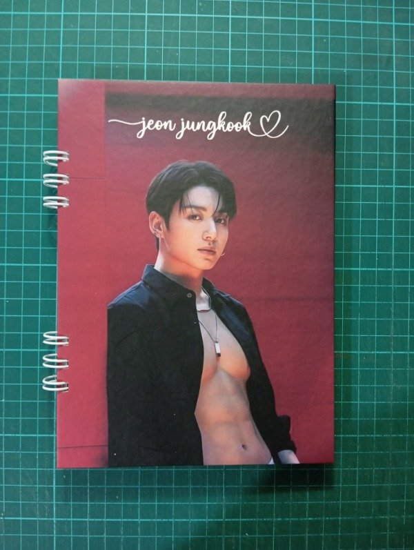 Producto - Imprimible Jungkook A5 A6 libretas y cuadernos anilladas, abrochadas, cosidas