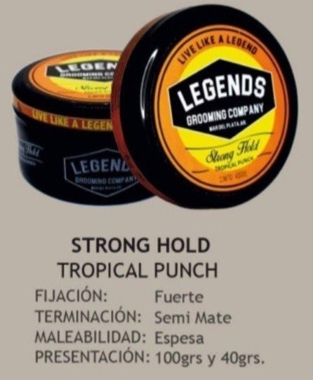 Producto - CERA FUERTE LEGEND 40G