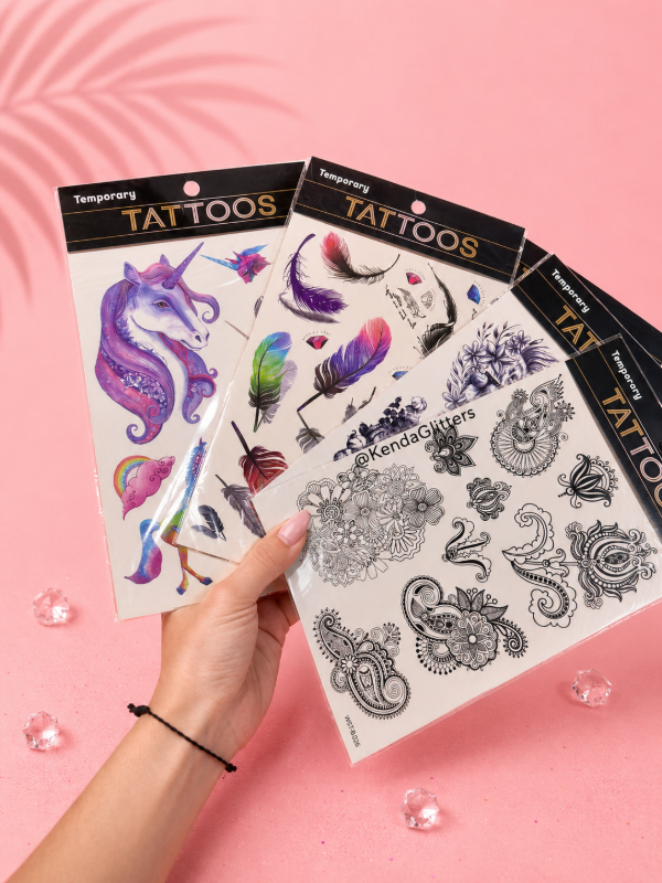 Producto - Tatuajes Temporales XL Mix x 2un