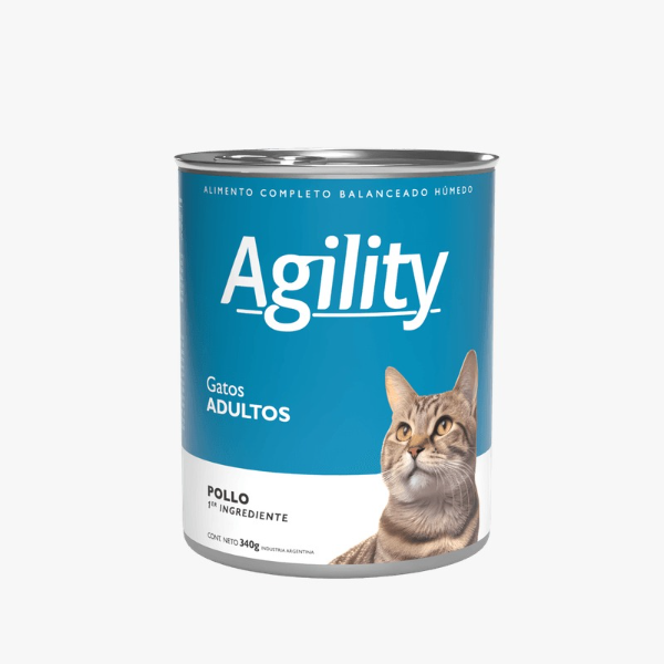 Producto - AGILITY GATO LATA Pollo x 340 g.