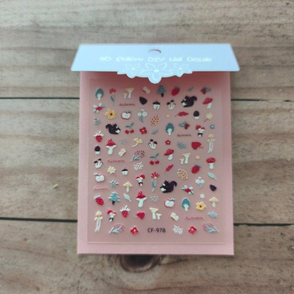 Producto - Mini stickers 3d Bosquecito