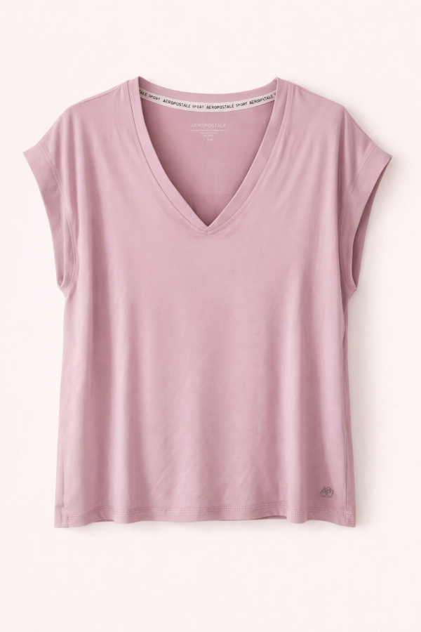 Producto - Remera V AeroSport Rosa
